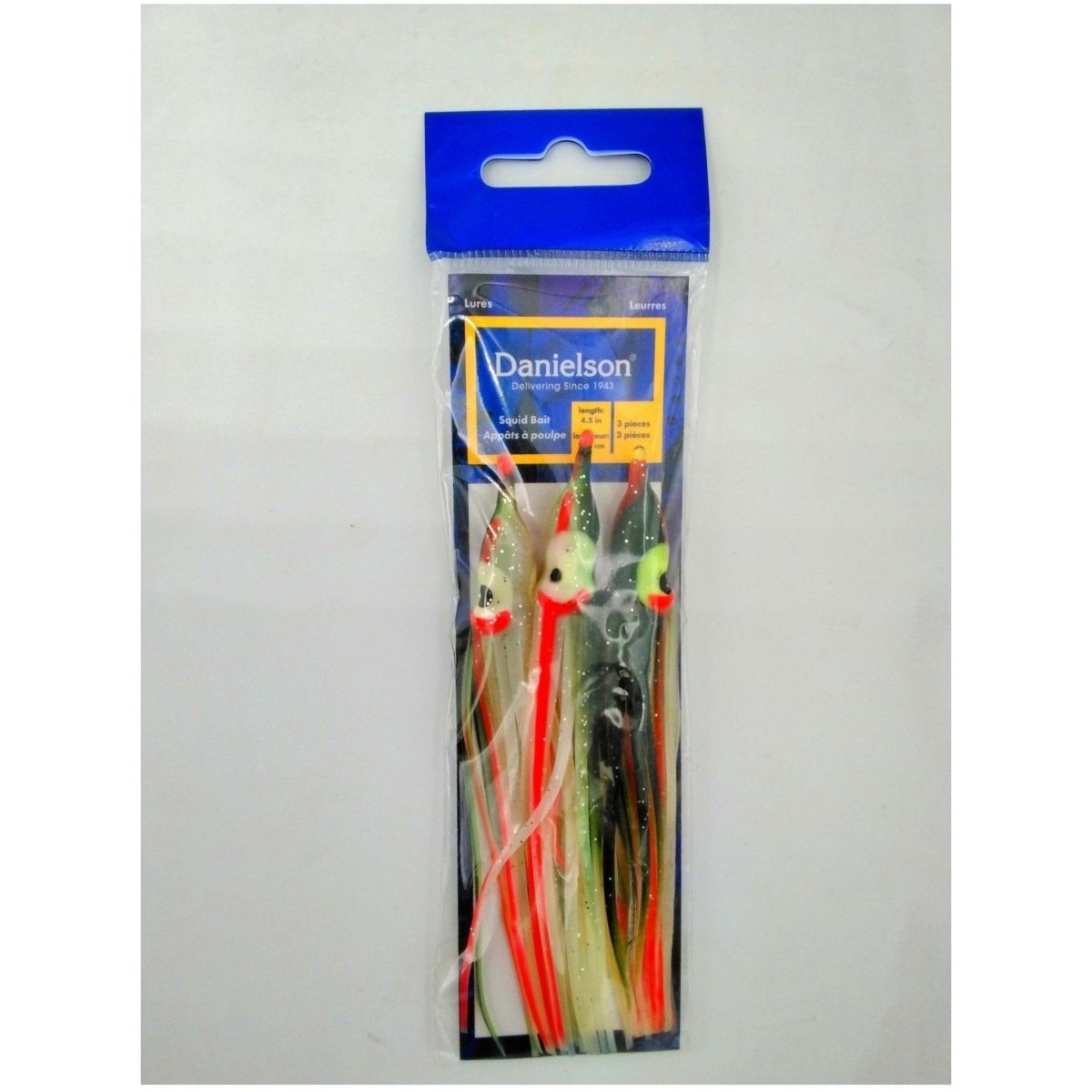 Danielson Squid Bait SQD4510128 - Army Truck Green/Red