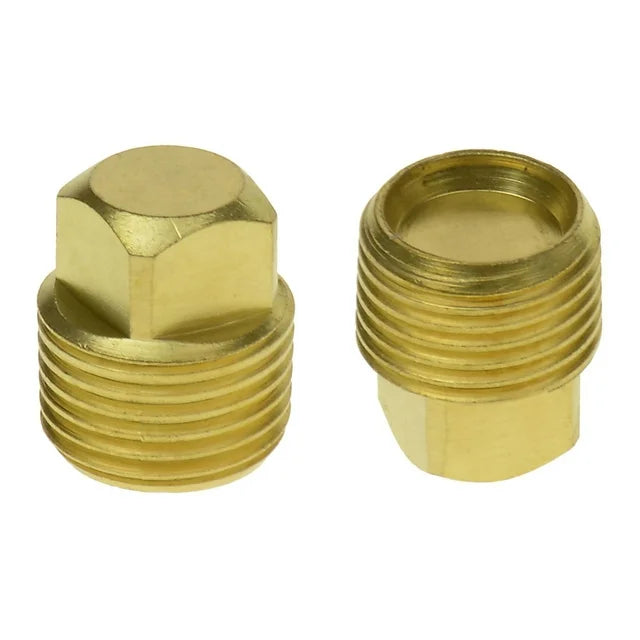 Shoreline Marine Garboard Plug 1/2 in – Solid Brass