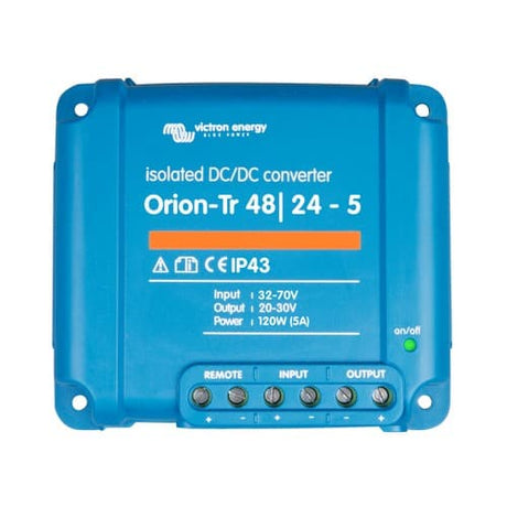 Orion-Tr 48/48 Isolated DC-DC converter ORI484810110 - 120W (5A)