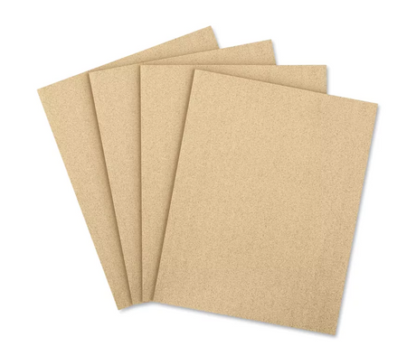 3M Assorted Sandpaper Sheets – Multiple Grit Options - 120A Grit