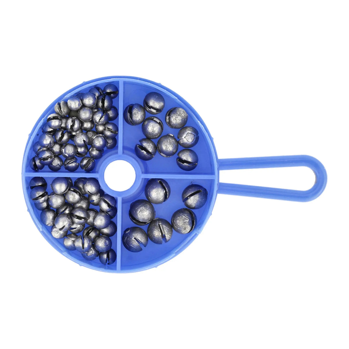 Eagle Claw Round Split-Shot Assortment - 78-Piece Eagle Claw
