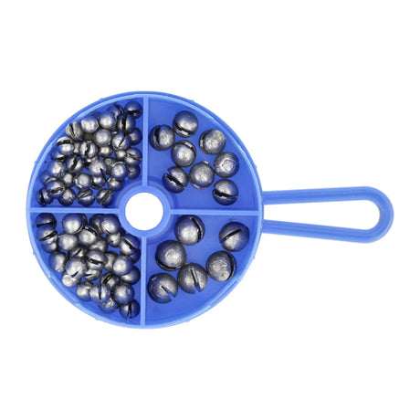 Eagle Claw Round Split-Shot Assortment - 78-Piece Eagle Claw