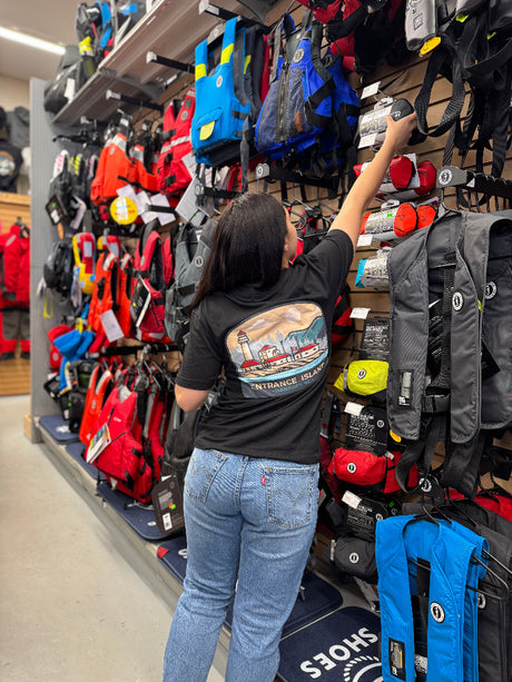 Limited Edition Harbour Chandler Tee Entrance Island - S