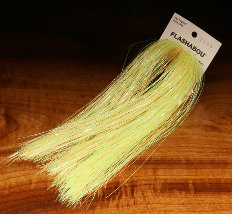 Hareline Pearl A Glow Flashabou - East Rosebud Fly and Tackle