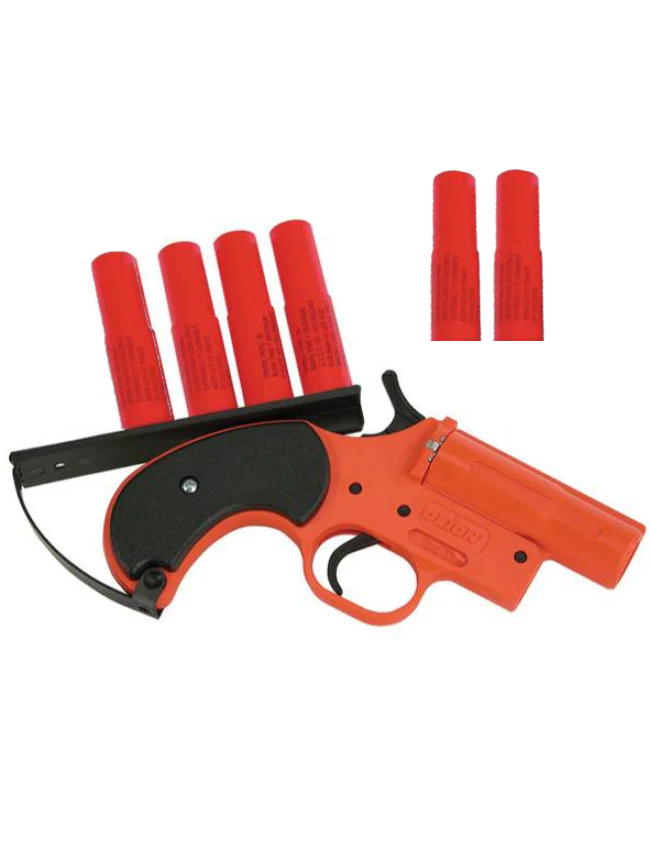 Orion "B" Flare Gun & 12G 6 Twin Star Shells - EXPIRE JAN 2028