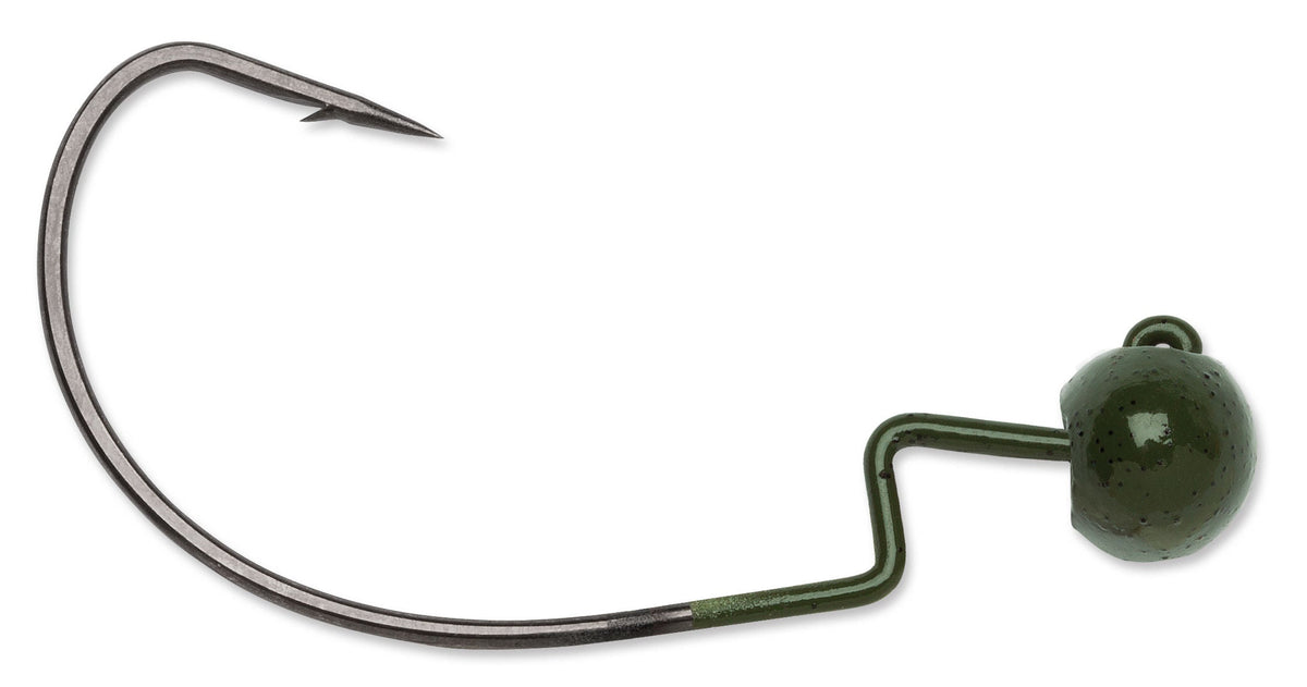 VMC Finesse Rugby Jig - Green Pumpkin, 3/16oz