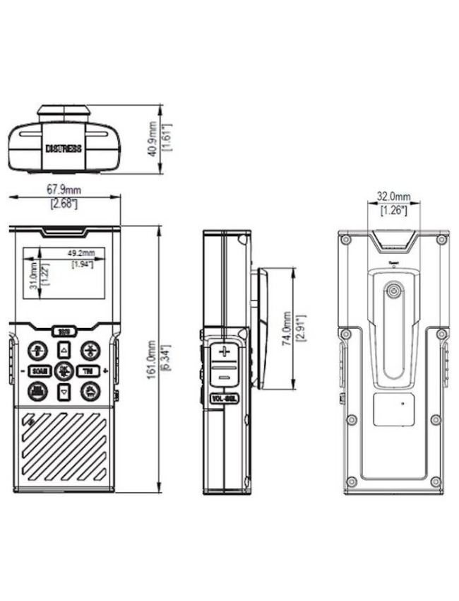 B&G H60 Wireless Handset