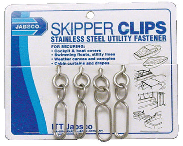 Jabsco Skipperclips 4pk 34560-0000