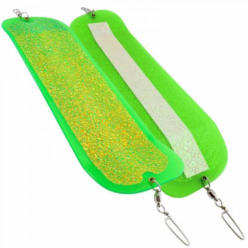 Gibbs Highliner #1 - "A" Guide Series - Green Onion Flasher 0777A-1GO