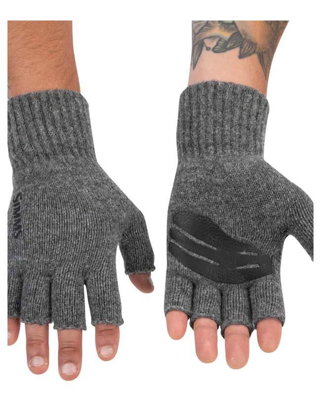 Simms - Wool Half-Finger Gloves 13234-030-2030 - L/XL
