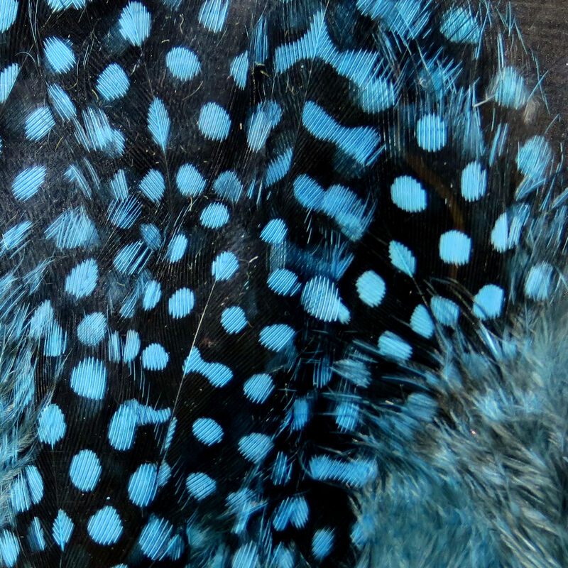 Hareline Dubbin UV2 Large Eyed Guinea Feathers