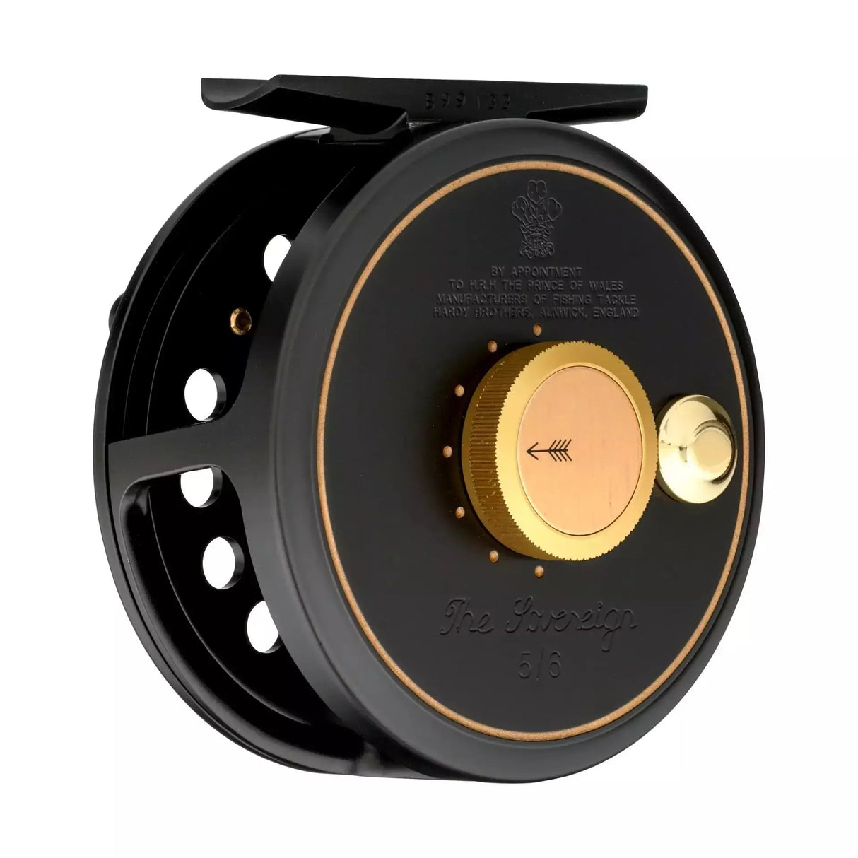 Hardy Sovereign Fly Reel - Black