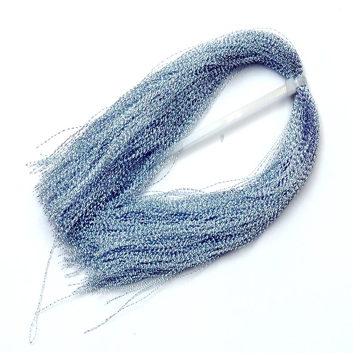 Hareline Dubbin Midge Flash #344 - Silver