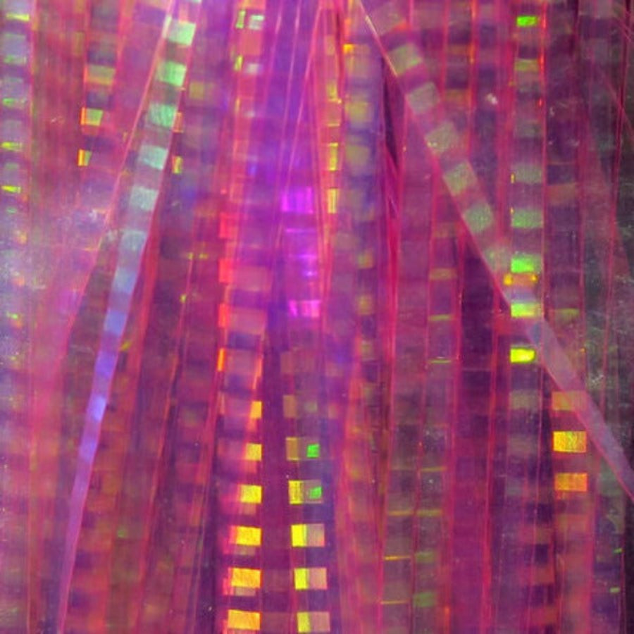 Hareline Lateral Scale 1/16" - Pink Dyed Pearl