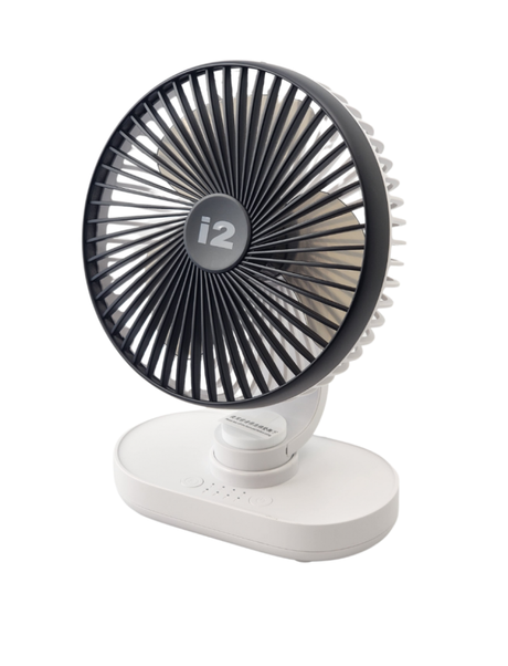 i2 Intense Innovations Desktop Fan - Black