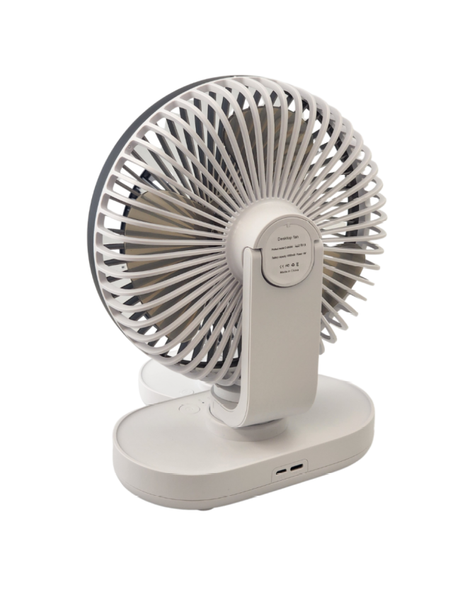 i2 Intense Innovations Desktop Fan - Silver