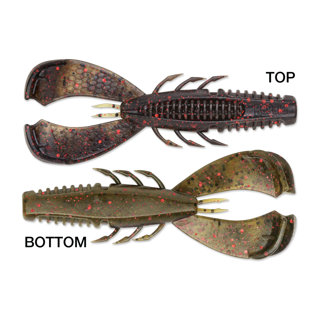 Rapala CrushCity Cleanup Craw - California Craw, 3.5" 7pk