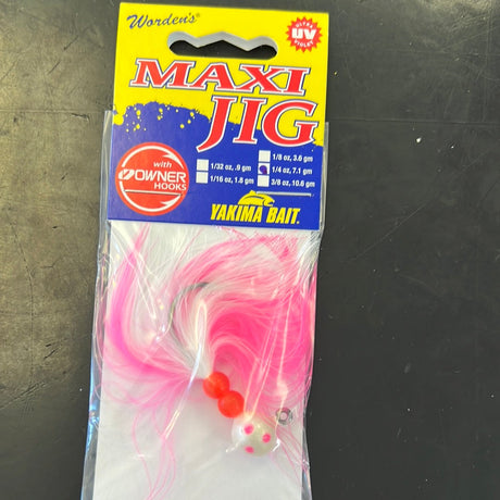 Yakima Bait Maxi Jig - Pearl Clown