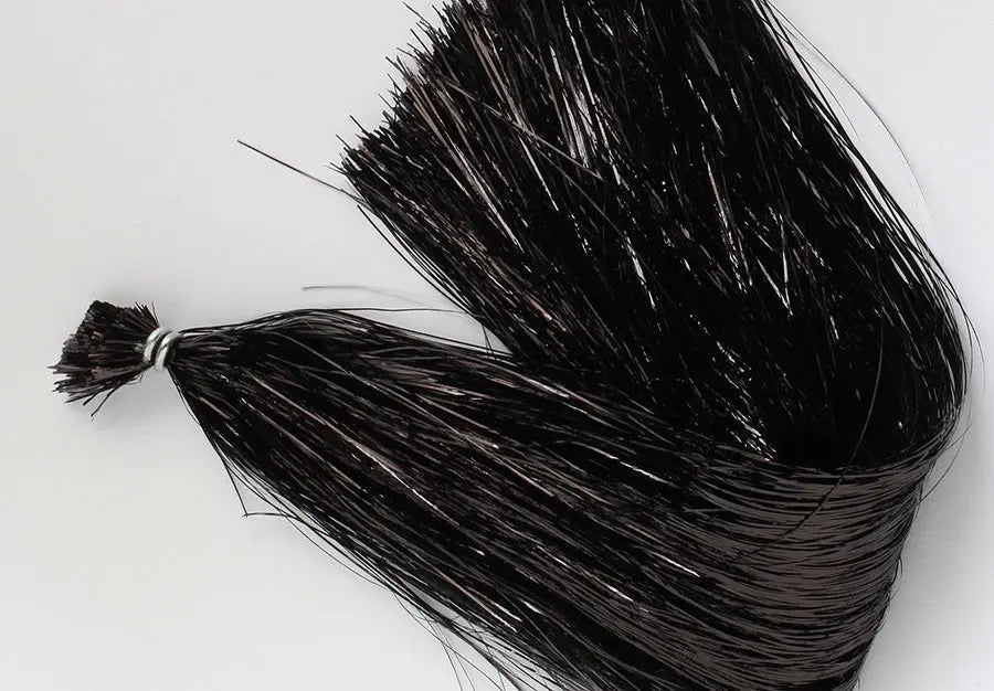 Hareline Flashabou Original - Black #6912 Hareline Dubbin