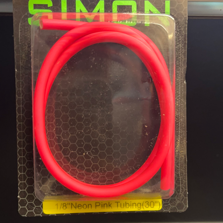 Hawken Simon Spinner Tubing 1/8" x 30" - Neon Pink