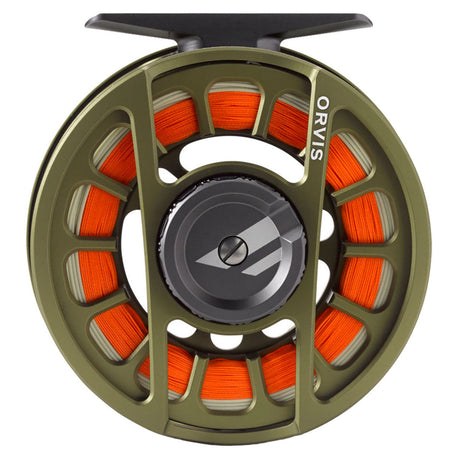Orvis Hydros II Euro Fly Reel - Matte Olive