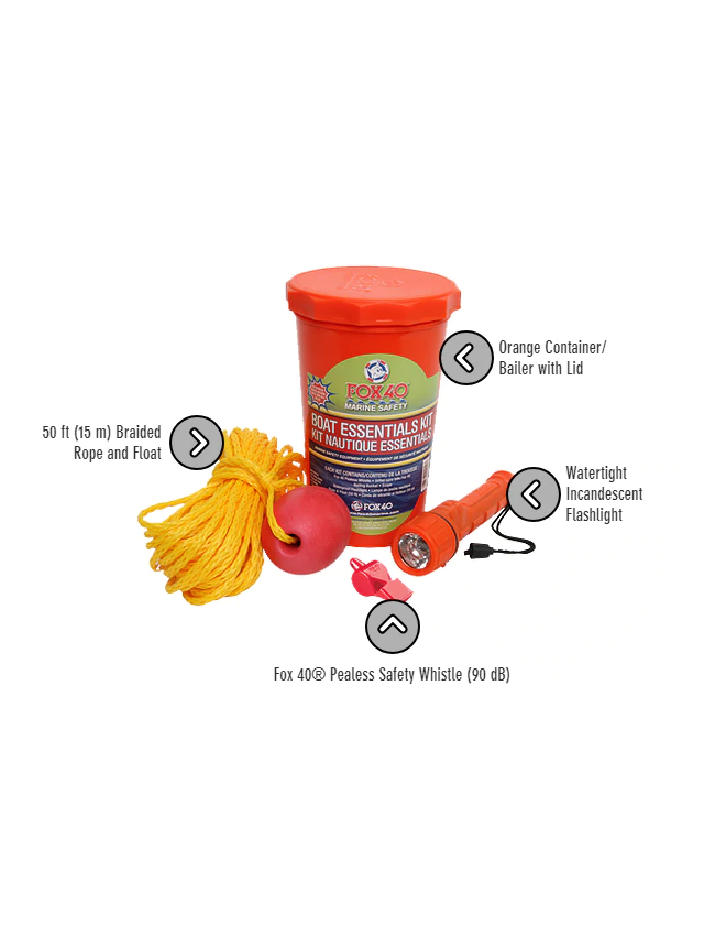FOX 40 Boat Essentials Safety Kit 7910-0200