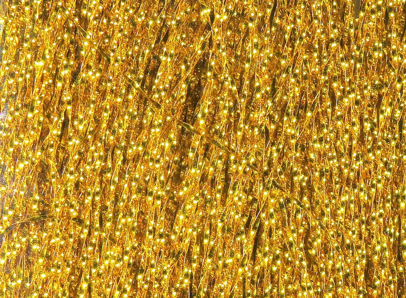 Hareline Krystal Flash - Gold #2 Hareline Dubbin
