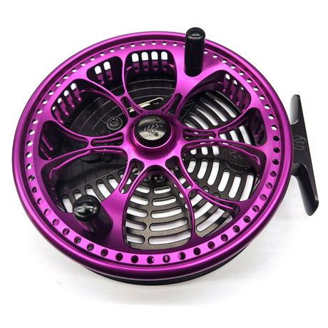 Kingpin Zeppelin Aero 500 Centerpin Reel - Black & Purple