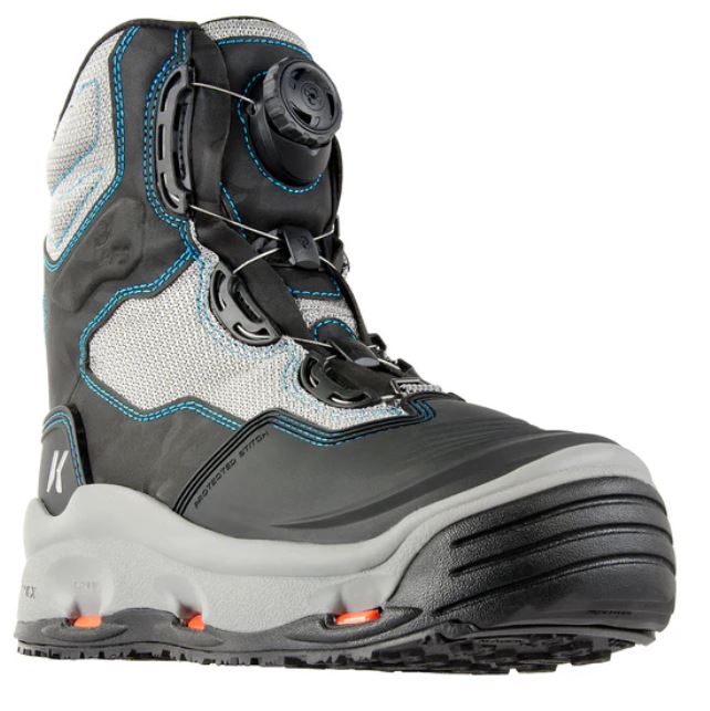 Korkers Women's Darkhorse Wading Boots with Felt and King-On Soles FB2710-06 - 7