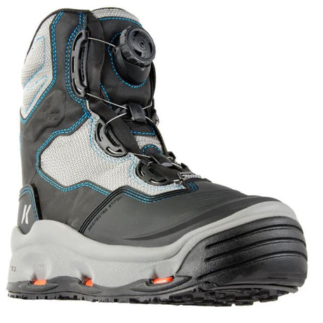 Korkers Women's Darkhorse Wading Boots with Felt and King-On Soles FB2710-06 - 7