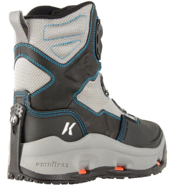 Korkers Women's Darkhorse Wading Boots with Felt and King-On Soles FB2710-06 - 8