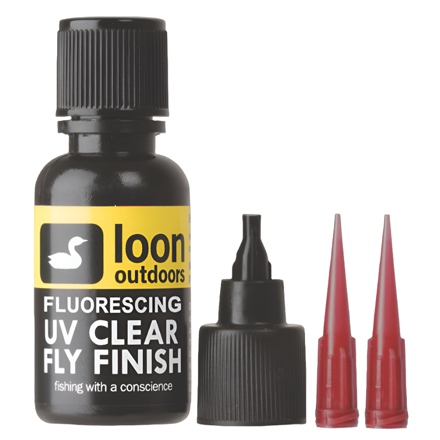 Loon Fluorescing UV Clear Fly Finish - 1/2 oz
