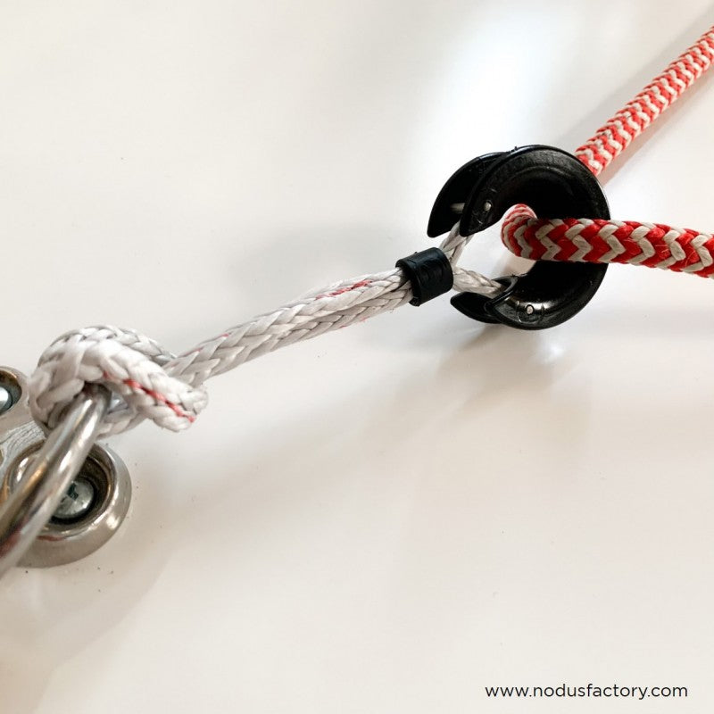 Nodus Factory Loop and Ring Textile Strop with Ring (Static Open Ring) - L4 static - Breaking Load 3000-2150-1500 rope Halyard/Sheet 8/10mm