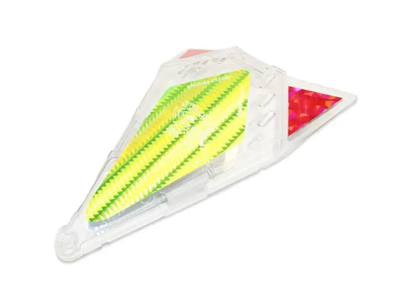 MACK'S SCENT FLASH UV TRIANGLE FLASHER - UV CHARTREUSE/PINK Mack's Lure