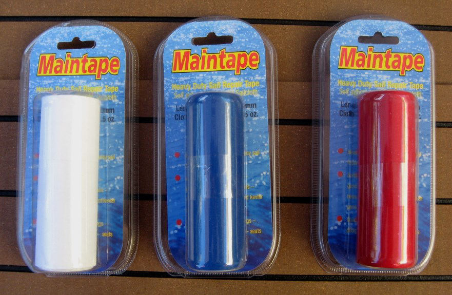 RubbaWeld Mainsail Repair Tape 4" x 5ft roll - Blue