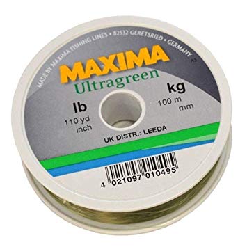 Maxima Ultragreen Fishing Line - Leader Wheel - 40lbs X 17yds