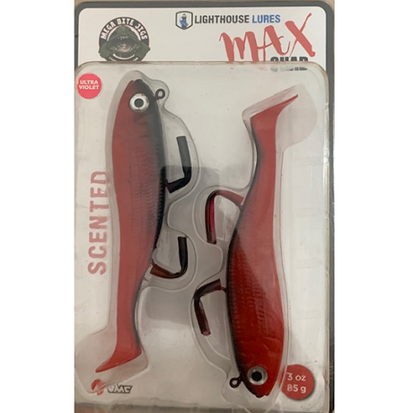 Lighthouse Max Shad 3oz Swimtail - Georgia Brown