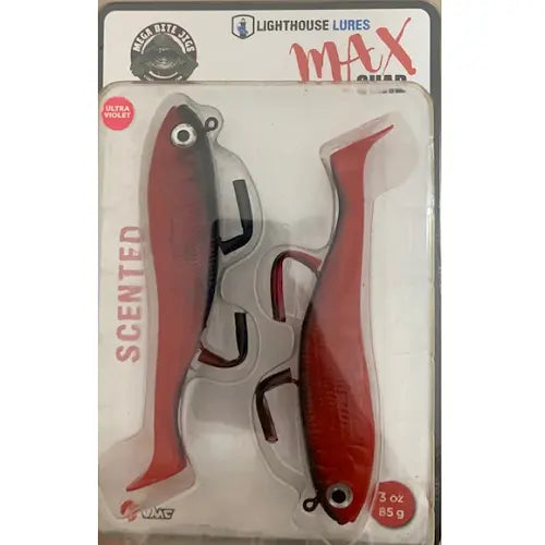 Lighthouse Max Shad 3oz Swimtail - Georgia Brown