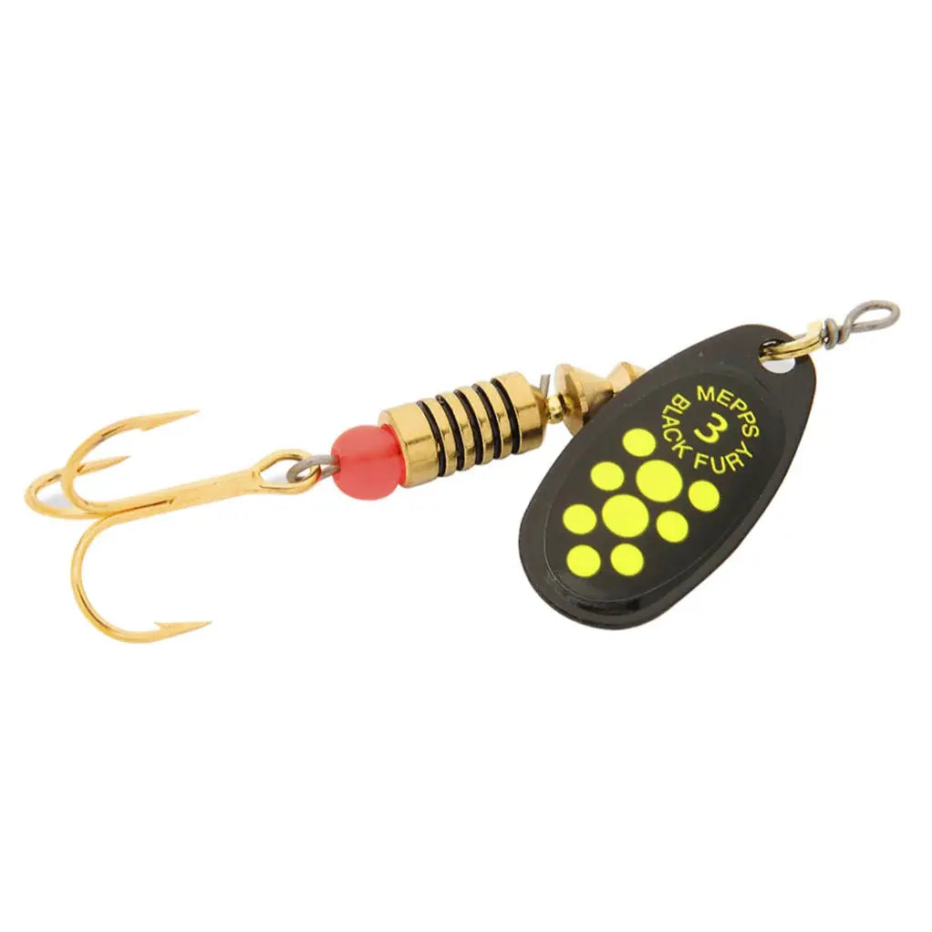 Mepps Black Fury In-Line Chartreuse Mepps