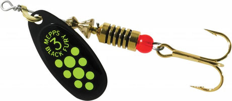 Mepps Black Fury In-Line Chartreuse