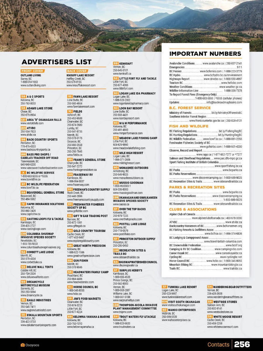 Thomson Okanagan Adventure Book