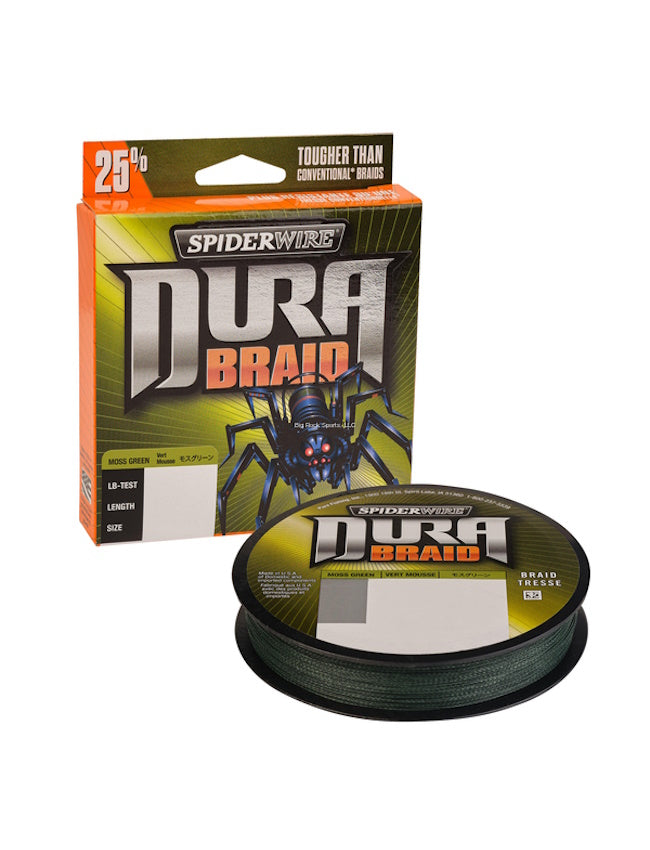 Spiderwire Durabraid Braided Line - Moss Green - 8lb x 150yd
