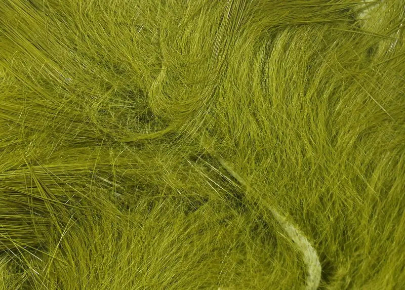 Hareline Magnum Rabbit Strips - Sculpin Olive #50 Hareline Dubbin
