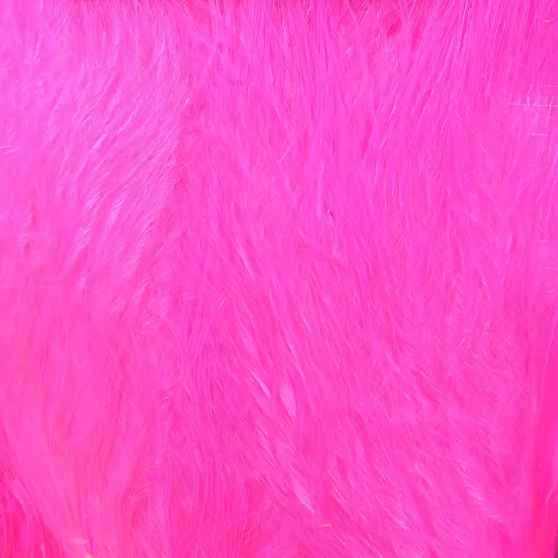 Hareline Marabou Strung Blood Quills - Hot Pink #188 Hareline Dubbin