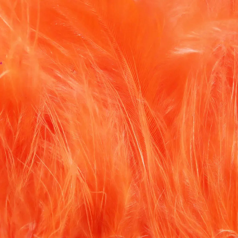 Hareline Marabou Strung Blood Quills - Shrimp Pink #341 Hareline Dubbin