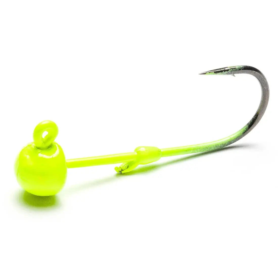 Mustad Addicted Jig Head 1/8oz - Chartruese Mustad Fishing