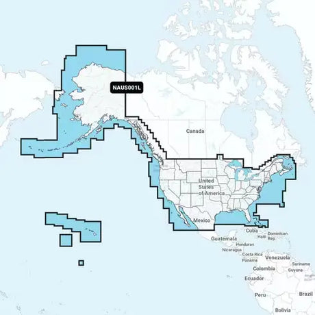 Navionics+ NAUS001L - U.S. & Coastal Canada Navionics
