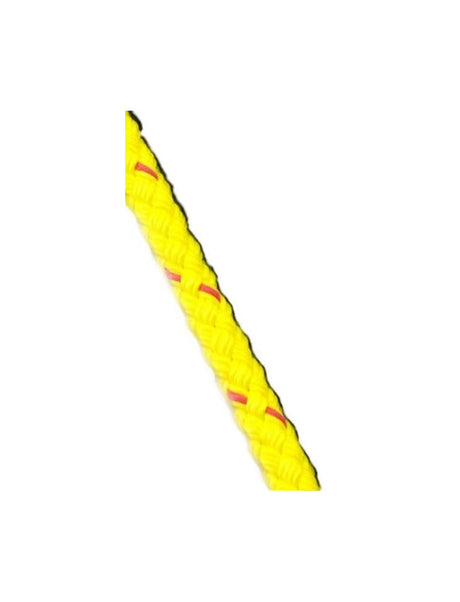 NovaBraid NovaLite Floating Line - Yellow with Red Tracer - 3/8"