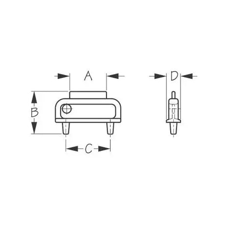 Seadog - Nylon Deck Fill Key 357399-1