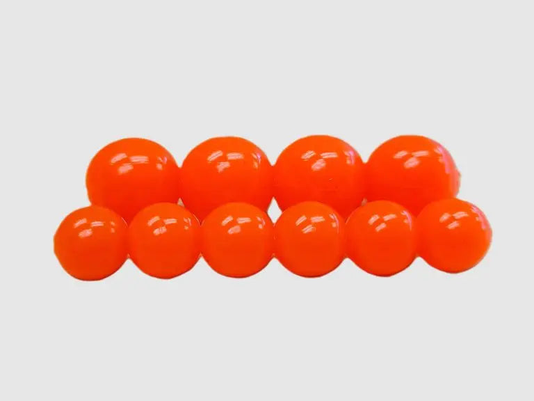 Unreel Tackle Soft Beads - Orange Crush Unreel Tackle Soft Plastics